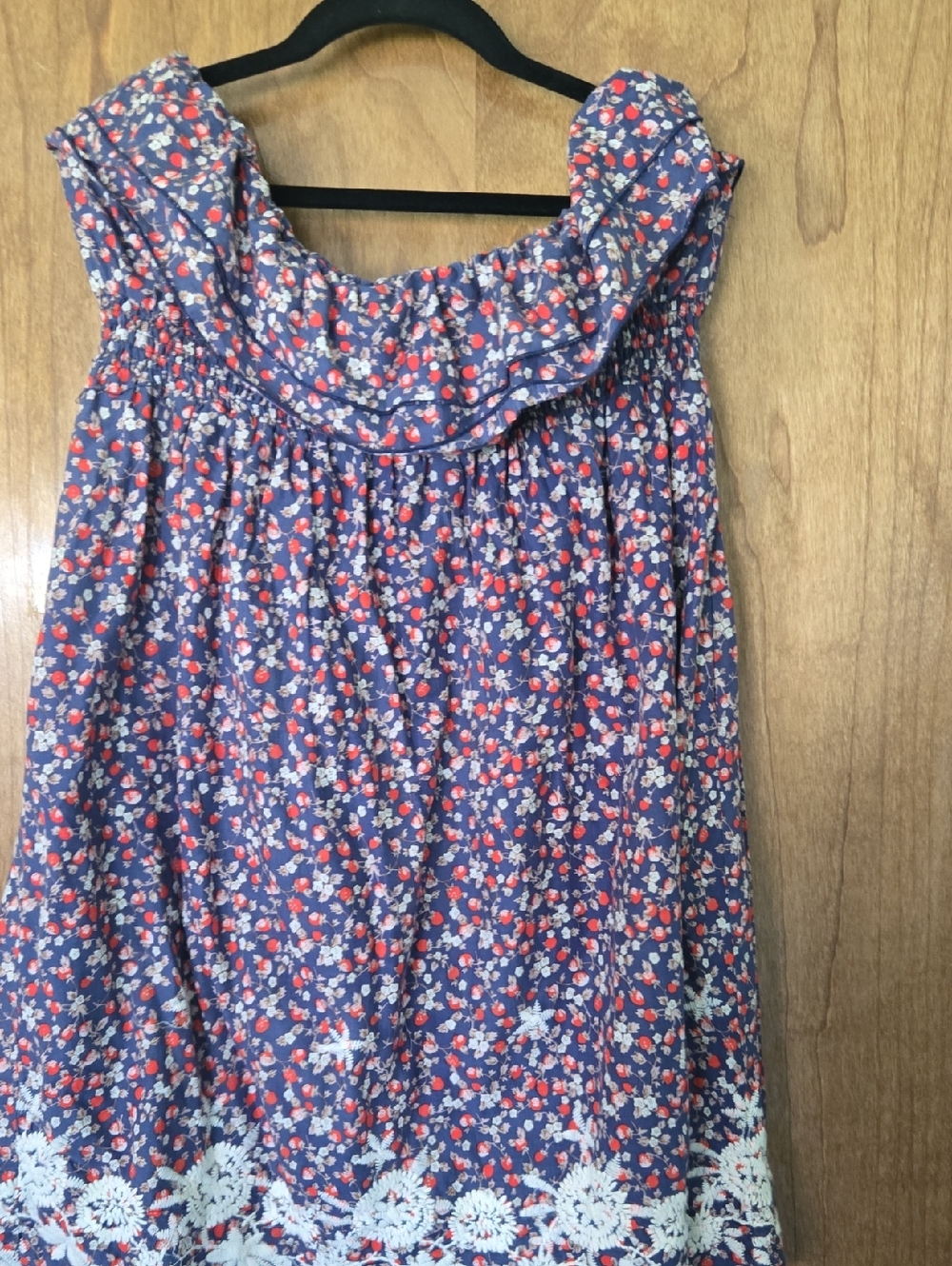 Torrid  Strawberry Strapless Dress